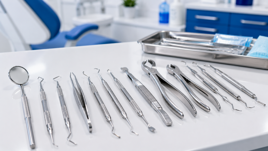 Instrumental básico que toda clínica dental debe tener
